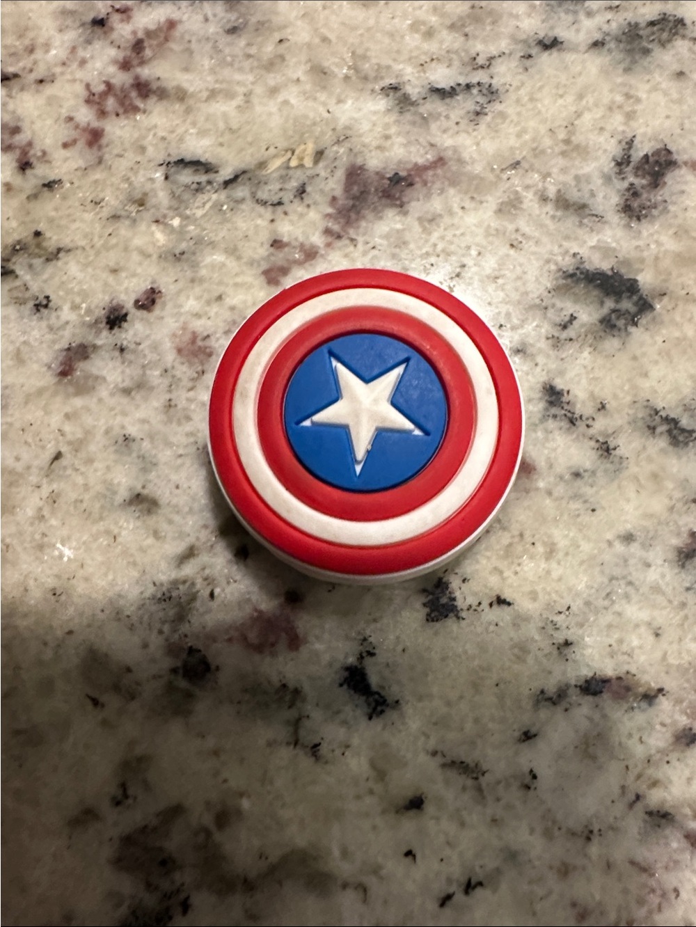 Marvel Captain America Shield Accent - Red, White & Blue
